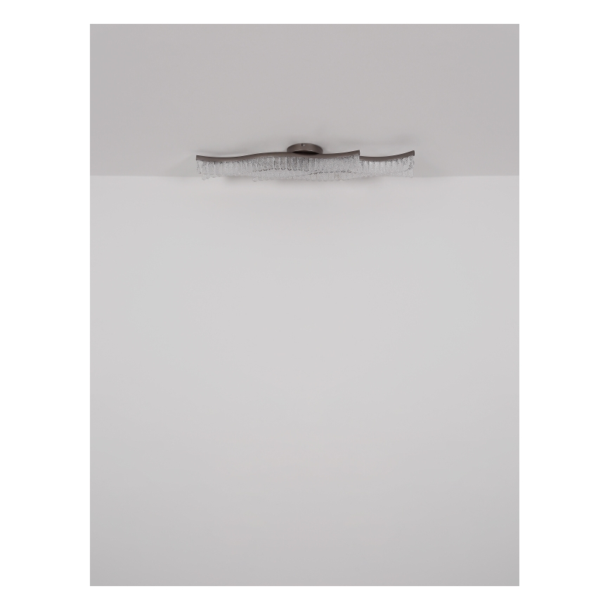 Globo - LED-Deckenleuchte LED/35W/230V 3200K 18x108 cm matt Chrom
