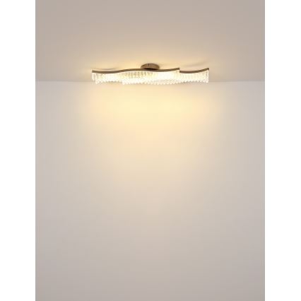 Globo - LED-Deckenleuchte LED/35W/230V 3200K 18x108 cm golden