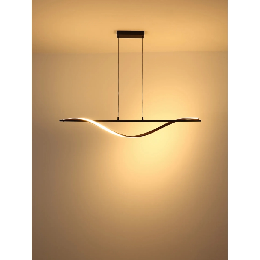 Globo - LED-Pendelleuchte mit Seilabhängung LED/30W/230V 3000K