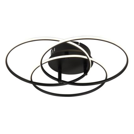Globo - LED-Deckenleuchte LED/40W/230V 4000K d 45,6 cm schwarz