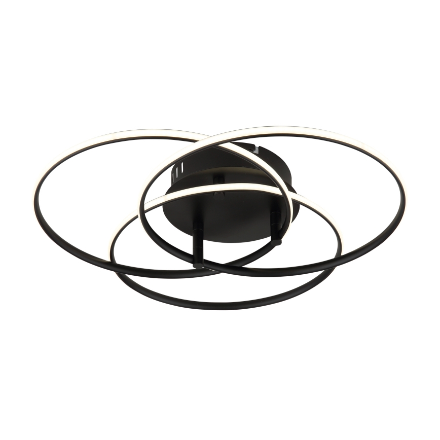 Globo - LED-Deckenleuchte LED/40W/230V 4000K d 45,6 cm schwarz