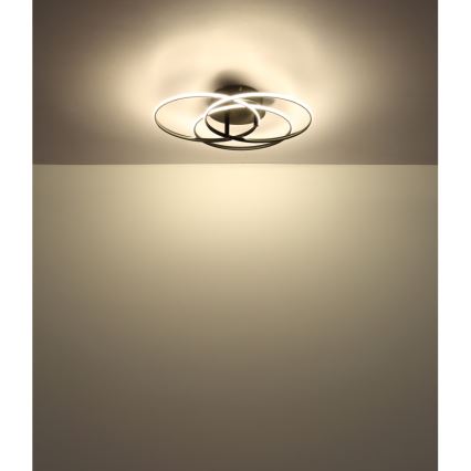 Globo - LED-Deckenleuchte LED/40W/230V 4000K d 45,6 cm schwarz