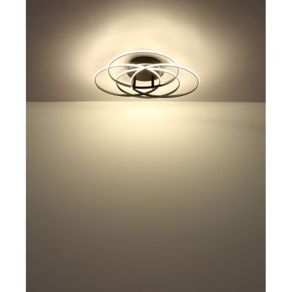 Globo - LED-Deckenleuchte LED/55W/230V 4000K d 51,5 cm schwarz
