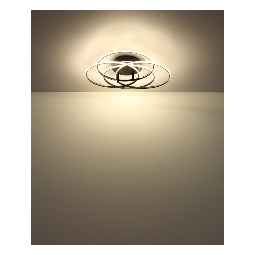 Globo - LED-Deckenleuchte LED/55W/230V 4000K d 51,5 cm schwarz