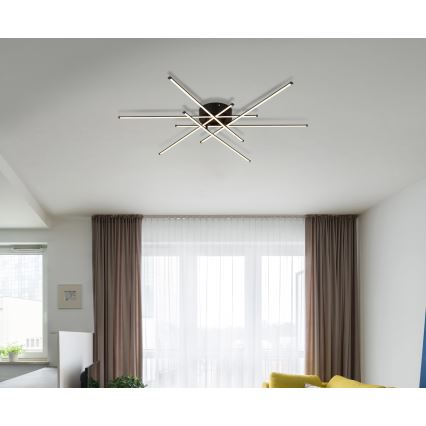Globo - LED-Deckenleuchte LED/40W/230V 3000K schwarz