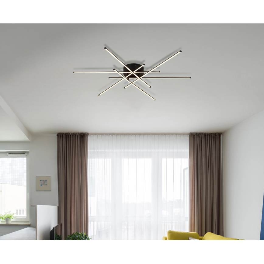 Globo - LED-Deckenleuchte LED/40W/230V 3000K schwarz