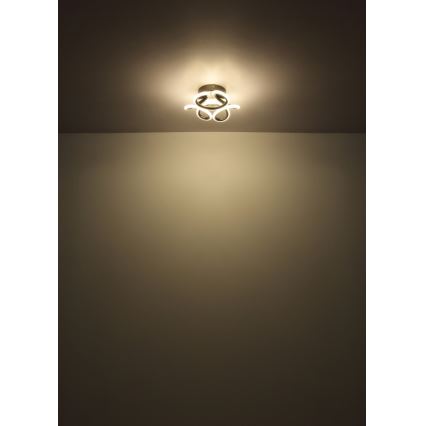 Globo - LED-Deckenleuchte LED/24W/230V 2700/4000/6000K d 26 cm schwarz