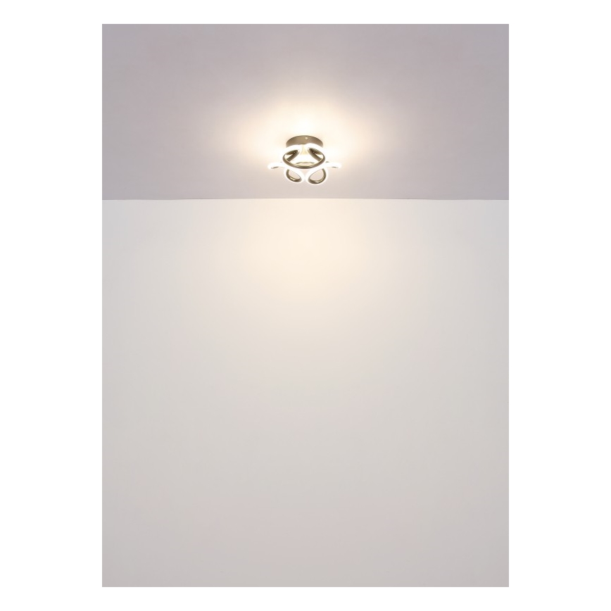 Globo - LED-Deckenleuchte LED/24W/230V 2700/4000/6000K d 26 cm schwarz