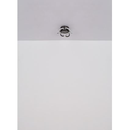 Globo - LED-Deckenleuchte LED/24W/230V 2700/4000/6000K d 26 cm schwarz