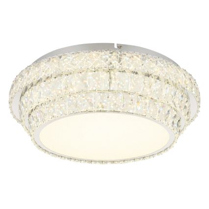 Globo - Dimmbare LED-Deckenleuchte LED/48W/230V 2700-6000K d 50 cm weiß + Fernbedienung