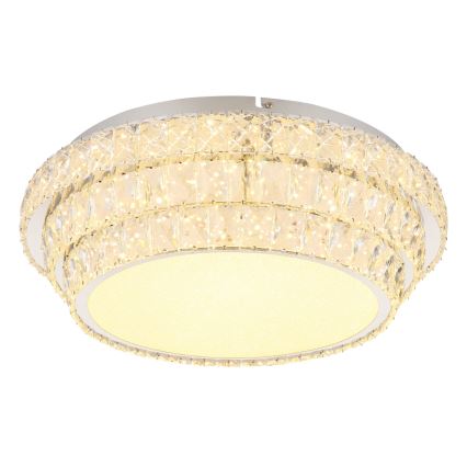 Globo - Dimmbare LED-Deckenleuchte LED/48W/230V 2700-6000K d 50 cm weiß + Fernbedienung