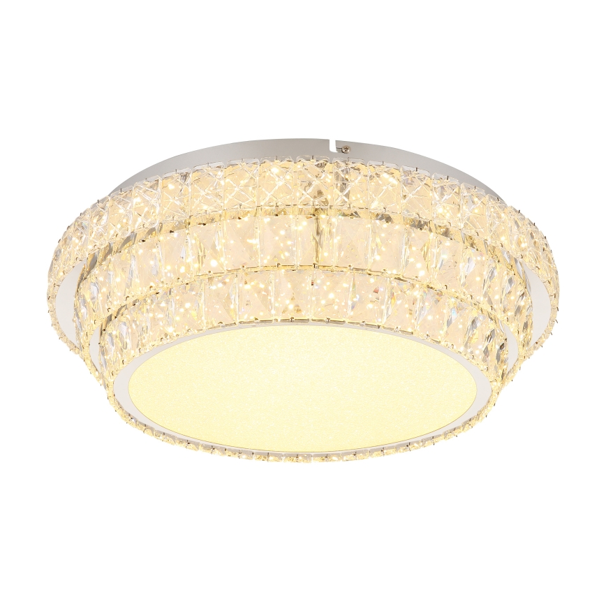 Globo - Dimmbare LED-Deckenleuchte LED/48W/230V 2700-6000K d 50 cm weiß + Fernbedienung