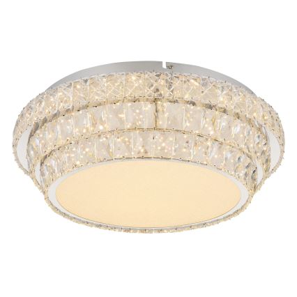 Globo - Dimmbare LED-Deckenleuchte LED/48W/230V 2700-6000K d 50 cm weiß + Fernbedienung
