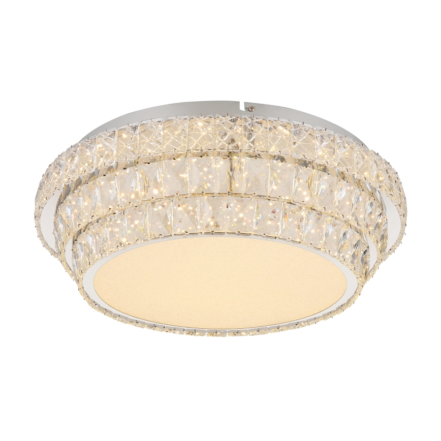Globo - Dimmbare LED-Deckenleuchte LED/48W/230V 2700-6000K d 50 cm weiß + Fernbedienung