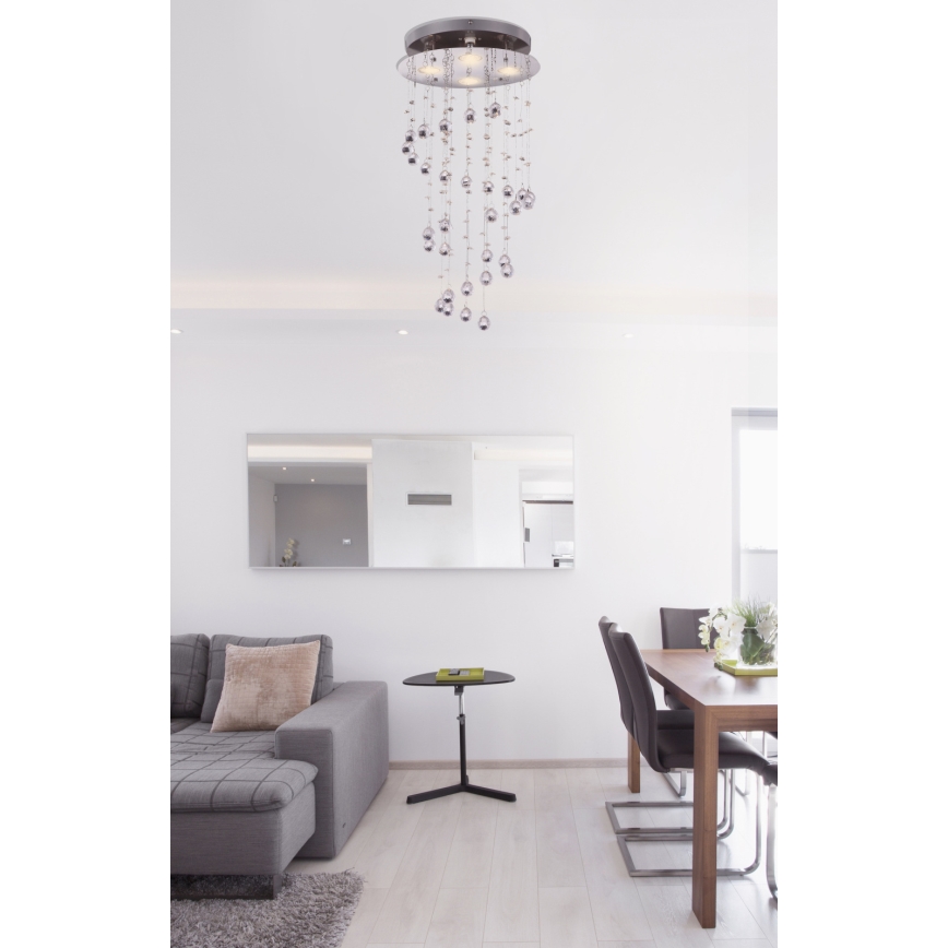 Globo - LED Deckenleuchte 4xGU10/5W/230V