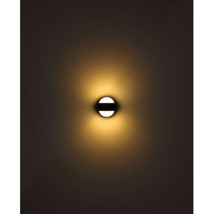 Globo - LED dimmbares, wiederaufladbares Touch-Wandleuchte LED/1,4W/5V 1800 mAh schwarz