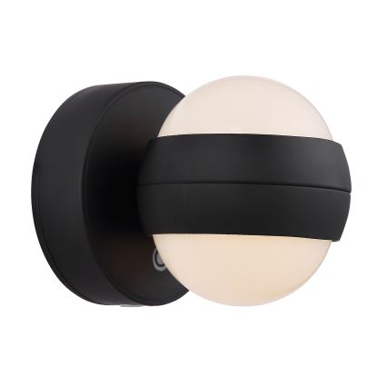 Globo - LED dimmbares, wiederaufladbares Touch-Wandleuchte LED/1,4W/5V 1800 mAh schwarz