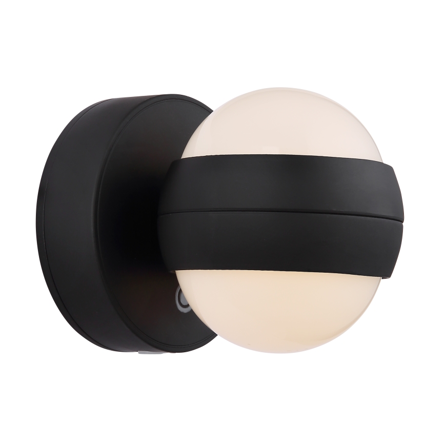 Globo - LED dimmbares, wiederaufladbares Touch-Wandleuchte LED/1,4W/5V 1800 mAh schwarz