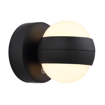 Globo - LED dimmbares, wiederaufladbares Touch-Wandleuchte LED/1,4W/5V 1800 mAh schwarz