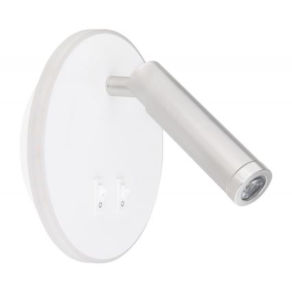 Globo  - LED-Wandstrahler LED/6W + LED/1W/230V