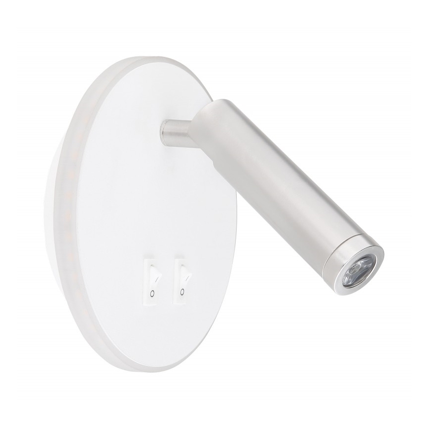 Globo  - LED-Wandstrahler LED/6W + LED/1W/230V