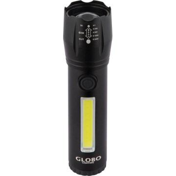 Globo - Aufladbare LED-Taschenlampe LED/3W/5V + COB/3W 5500K 1200 mAh