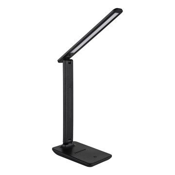 Globo - Dimmbare, aufladbare LED-Touch-Tischleuchte LED/5W/5V 2700/4000/6500K 1800 mAh schwarz