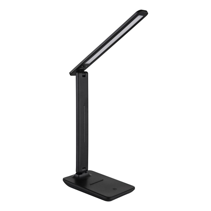 Globo - Dimmbare, aufladbare LED-Touch-Tischleuchte LED/5W/5V 2700/4000/6500K 1800 mAh schwarz
