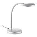 Globo - Dimmbare, flexible LED-Touch-Tischleuchte LED/4,6W/230V silbern