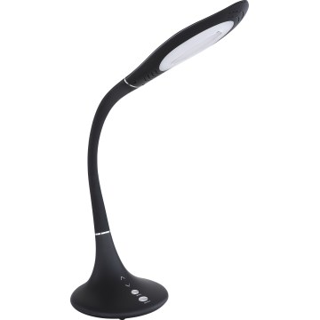 Globo - Dimmbare,  flexible LED-Touch-Tischleuchte LED/9W/230V 3000/4500/6500K schwarz