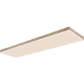 Globo - Dimmbare LED-Deckenleuchte LED/36W/230V 2700-6500K + Fernbedienung braun/weiß