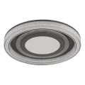 Globo - Dimmbare LED-Deckenleuchte LED/48W/230V 2700-6000K d 48 cm anthrazit + Fernbedienung