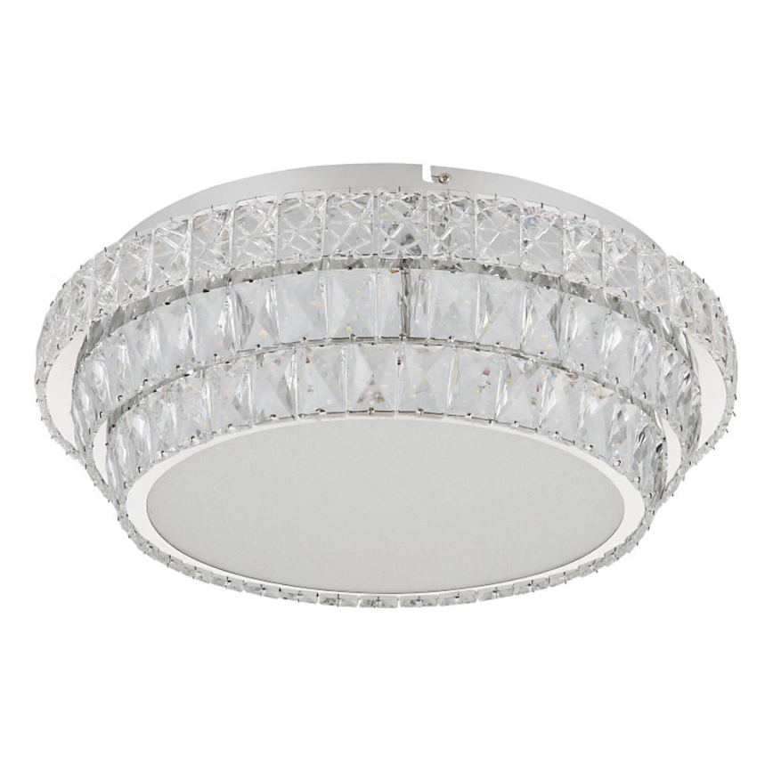 Globo - Dimmbare LED-Deckenleuchte LED/48W/230V 2700-6000K d 50 cm weiß + Fernbedienung