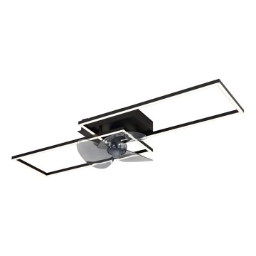 Globo - Dimmbare LED-Deckenleuchte mit Ventilator LED/38W/230V 3000-6500K + Fernbedienung