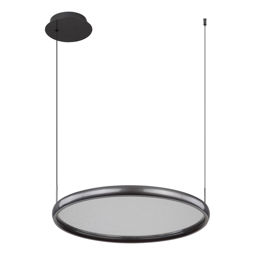 Globo - Dimmbare LED-Hängeleuchte LED/36W/230V 2700-6000K schwarz + Fernbedienung