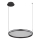 Globo - Dimmbare LED-Hängeleuchte LED/36W/230V 2700-6000K schwarz + Fernbedienung