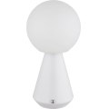 Globo - Dimmbare LED-Outdoor-Tischleuchte mit Touch-Funktion LED/1,5W/5V 3000/4500/6500K 1800 mAh IP41 weiß
