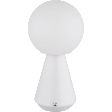 Globo - Dimmbare LED-Outdoor-Tischleuchte mit Touch-Funktion LED/1,5W/5V 3000/4500/6500K 1800 mAh IP41 weiß
