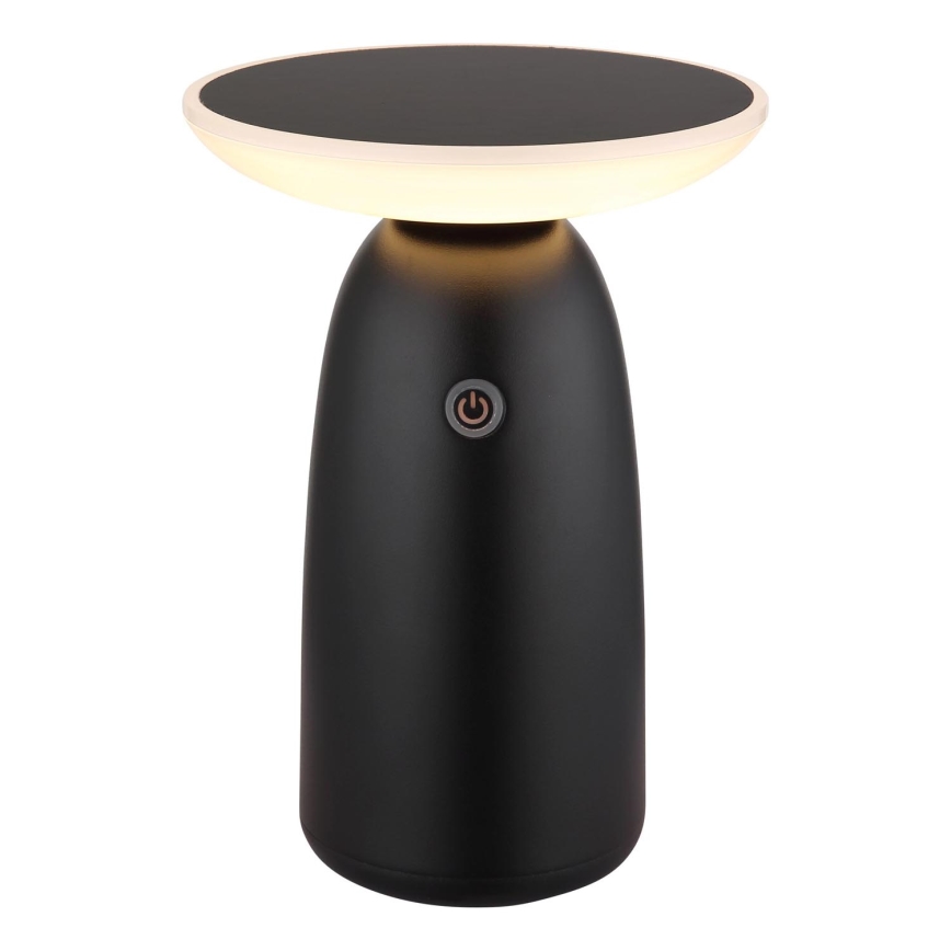 Globo - Dimmbare LED-Solarleuchte mit Touch-Funktion LED/10W/3,7V IP54 3600 mAh schwarz