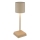 Globo - dimmbare LED-Tischlampe mit Touch-Bedienung, wiederaufladbar, LED/1,5 W/5 V, 2200 mAh, beige