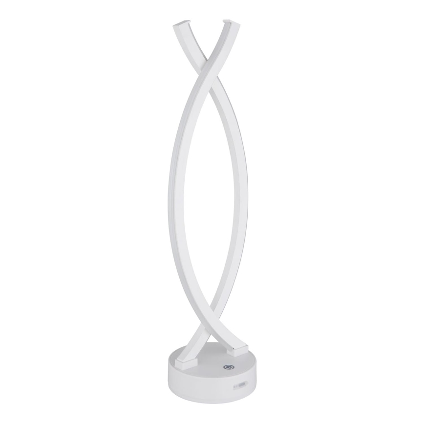 Globo - Dimmbare LED-Tischleuchte mit Touch-Funktion LED/1W/3,7V 3000K 1800 mAh USB weiß
