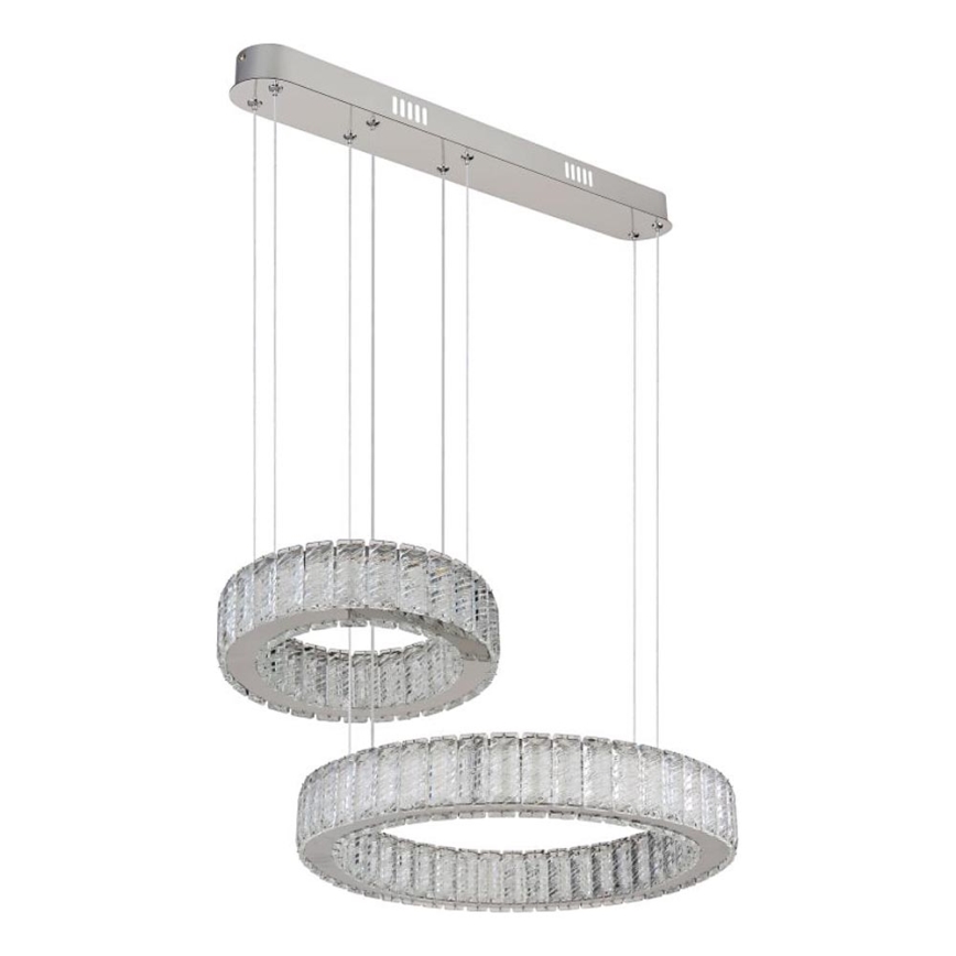 Globo - Dimmbarer LED-Kronleuchter an Aufhängung LED/80W/230V 2700-6000K + Fernbedienung