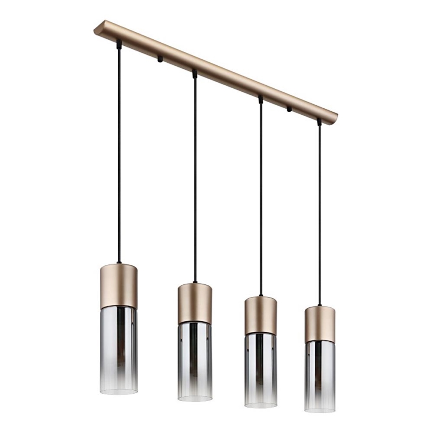 Globo - Hängeleuchte 3xE27/25W/230V bronzen