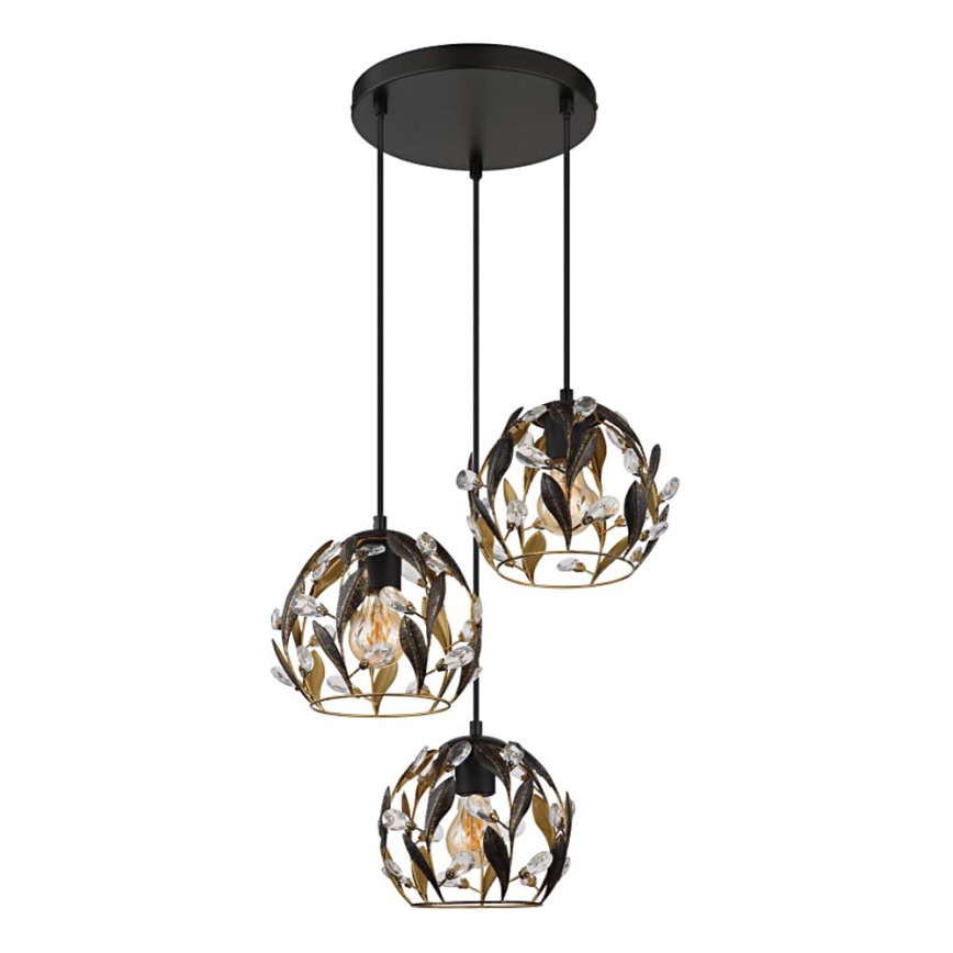 Globo - Hängeleuchte 3xE27/40W/230V d 41 cm