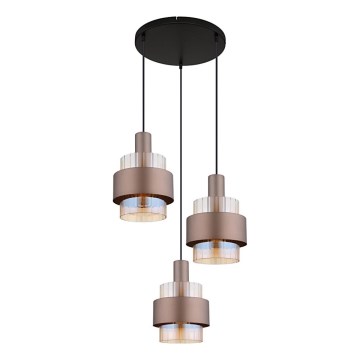 Globo - Hängeleuchte 3xE27/60W/230V d 45 cm