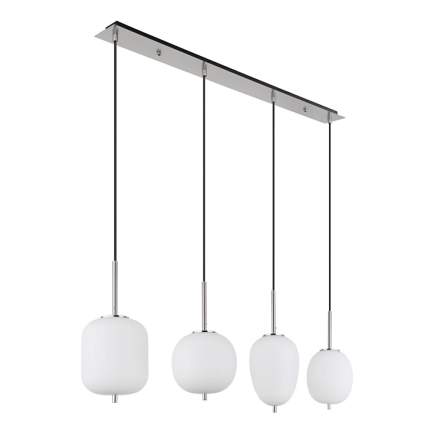 Globo - Hängeleuchte 4xE14/40W/230V weiß