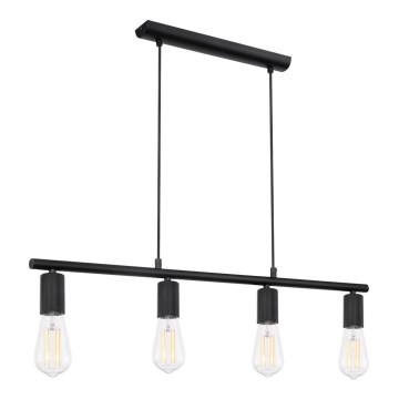 Globo - Hängeleuchte 4xE27/60W/230V