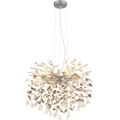 Globo - Hängeleuchte an Kabel 8xE14/40W/230V silber