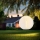 Globo - Höhenverstellbare LED-Solar-Hängeleuchte LED/0,5W/3V IP44 weiß 300 mAh