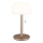 Globo - LED Akku-Tischlampe LED/1,5W/3,7V 3000/4200/6000K 1800mAh braun